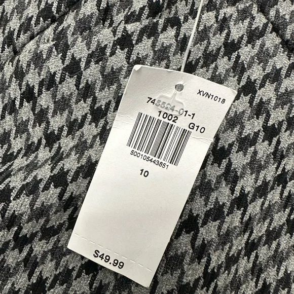 Women’s Old Navy houndstooth pixie pants size 10 NWT - Picture 5 of 5